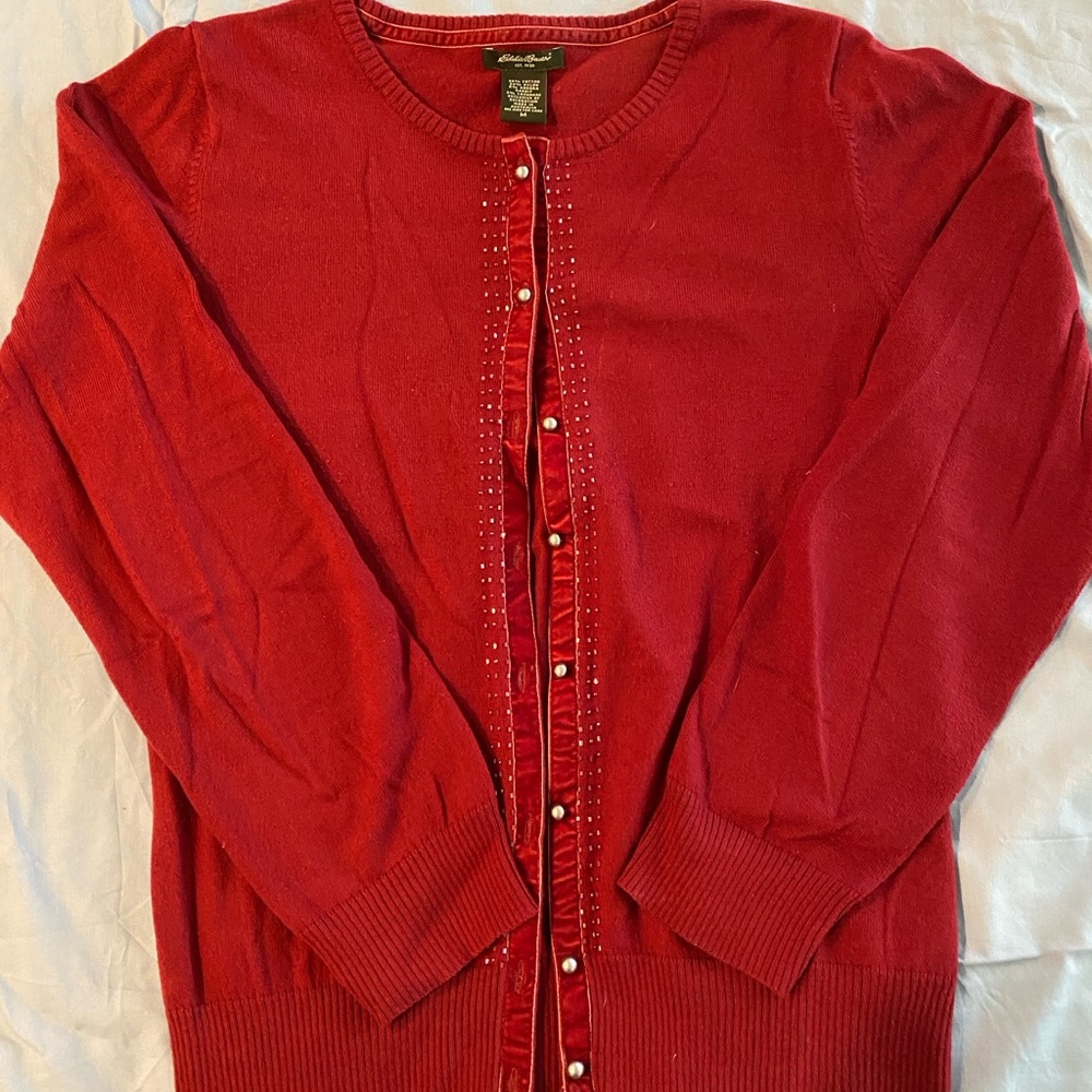 Classic Eddie Bauer Cardigan size M